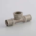 PEX Tee 16 Mm × 1/2″ × 16 Mm İnternal Thread – Press-Fit System