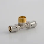 PEX Tee 16 Mm × 1/2″ × 16 Mm External Thread – Press-Fit System