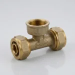 Té PEX 20 × 1/2" × 20 mm Filetage Intérieur – Système À Visser