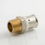 Raccord Droit Pex 20mm X 3/4″, Filetage Extérieur – Système À Sertir