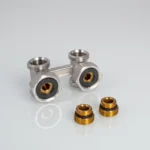 Angle Fitting with Valves for V-Type Radiators