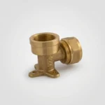 PEX-Bocht Met Steun 16 Mm × 1/2″ Binnendraad – Schroefsysteem