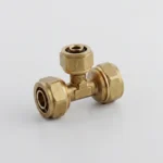 Pex-T-Stuk 16 Mm × 16 Mm × 16 Mm – Schroefsysteem