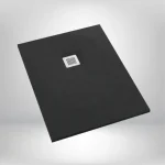 Receveur De Douche Composite Atakamit, Rectangulaire 110 X 90, Coloris « Pierre Blanche »