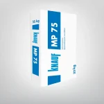 Knauf Mp75 25 Kg – Enduit/Colle De Plâtre À Projeter (Application Machine)