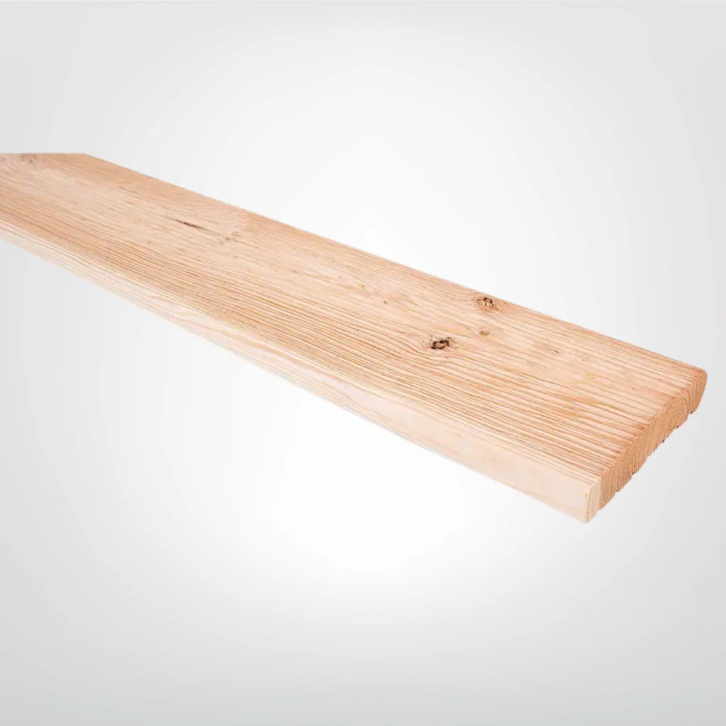 A86 Planche De Terrasse En Pin Verni, 2,25 × 122 × 250 (Dimensions En Cm) – Image 1